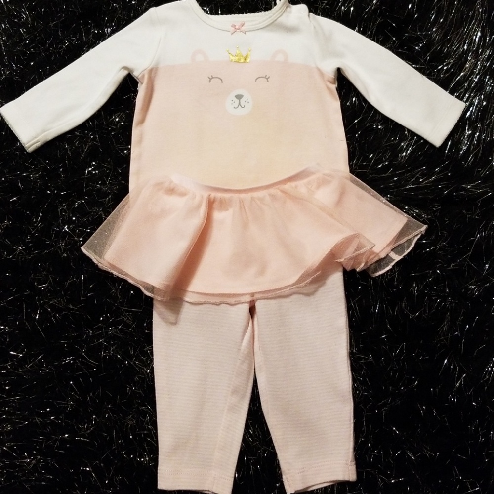 2pc infant pantset w/tutu
